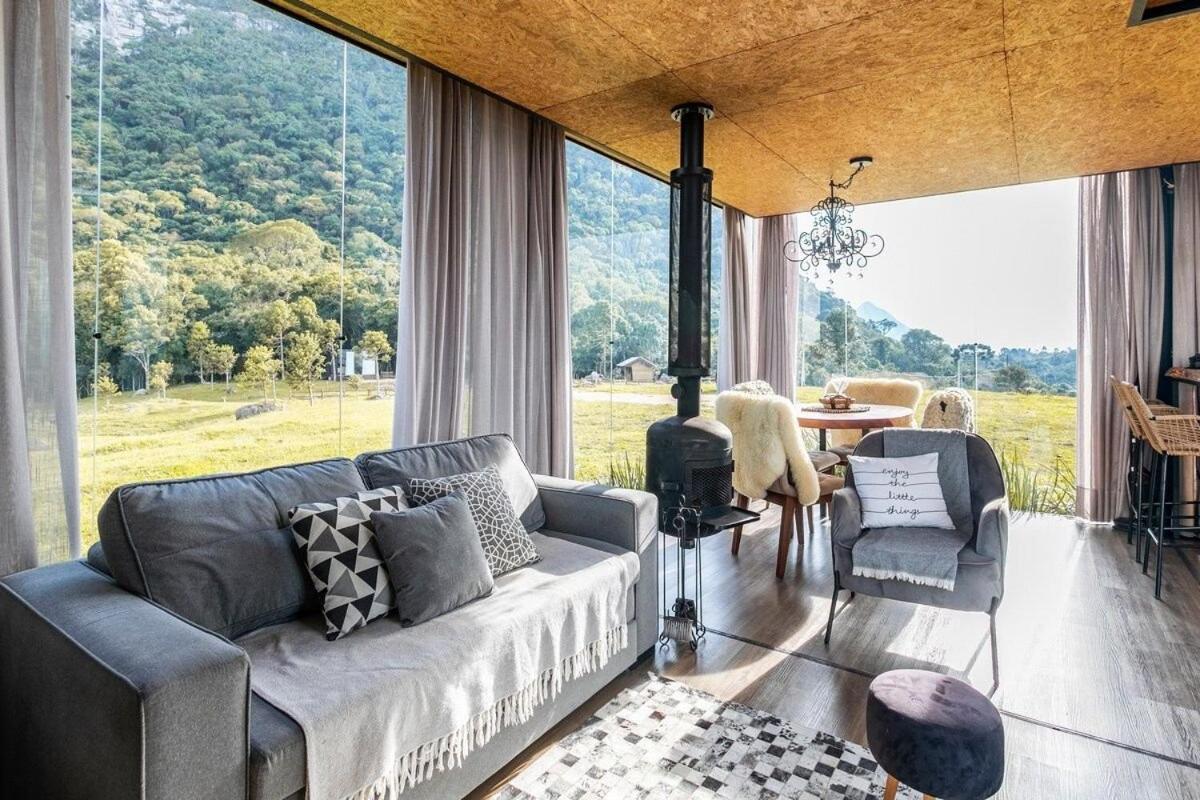 Ferienwohnung Casa De Vidro Alfredo Wagner Exterior foto