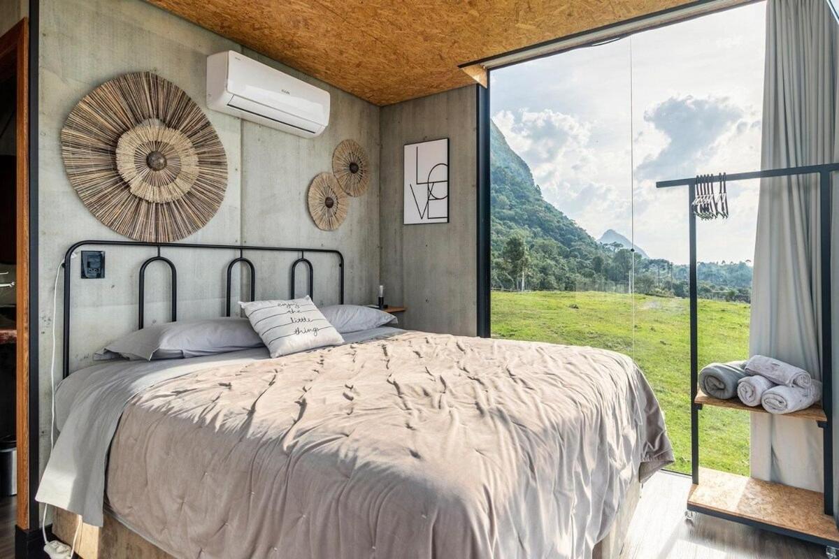Ferienwohnung Casa De Vidro Alfredo Wagner Exterior foto